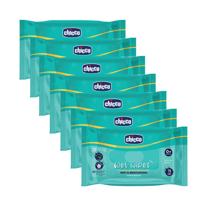 Chicco Wetwipes Pack of 7